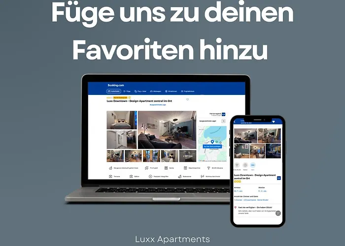 Luxx Downtown - Design-Apartment zentral im Ort